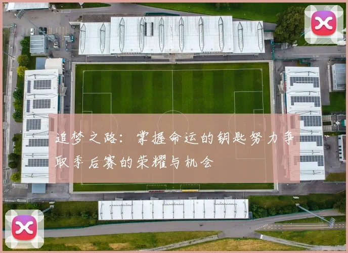 追梦之路：掌握命运的钥匙努力争取季后赛的荣耀与机会